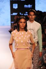 Model walks the ramp for Frou Frou at Lakme Fashion Week 2015 Day 1 on 18th March 2015 (22)_550a9cbf85f85.JPG