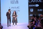 Model walks the ramp for HUEMN Show at Lakme Fashion Week 2015 Day 1 on 18th March 2015 (149)_550aa3814c4d1.JPG
