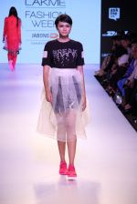 Model walks the ramp for HUEMN Show at Lakme Fashion Week 2015 Day 1 on 18th March 2015 (75)_550aa2d041a9a.JPG
