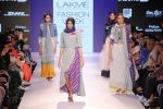 Model walks the ramp for KaSha Show at Lakme Fashion Week 2015 Day 1 on 18th March 2015 (109)_550aa38350c93.JPG
