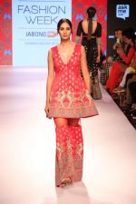 Model walks the ramp for Yogesh Chaudhry Show at Lakme Fashion Week 2015 Day 1 on 18th March 2015 (36)_550aace64e691.JPG