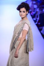 Dia Mirza walks the ramp for Anavila Show at Lakme Fashion Week 2015 Day 2 on 19th March 2015 (17)_550c00ebeeadf.JPG