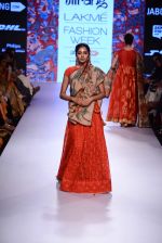 Model walks the ramp for Gaurang Show at Lakme Fashion Week 2015 Day 2 on 19th March 2015 (128)_550c0534cacab.JPG