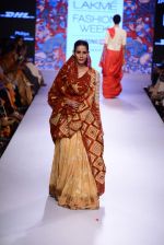 Model walks the ramp for Gaurang Show at Lakme Fashion Week 2015 Day 2 on 19th March 2015 (158)_550c0550e0b1c.JPG