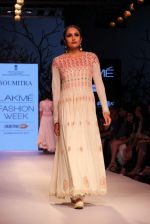 Model walks the ramp for Marg By Soumitra Show at Lakme Fashion Week 2015 Day 2 on 19th March 2015 (45)_550c070c51295.JPG