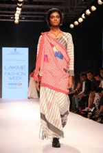 Model walks the ramp for Mayank and Shraddha Nigam Show at Lakme Fashion Week 2015 Day 2 on 19th March 2015 (151)_550c086c8117f.JPG