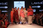 Model walks the ramp for Mayank and Shraddha Nigam Show at Lakme Fashion Week 2015 Day 2 on 19th March 2015 (25)_550c06e337ce6.JPG