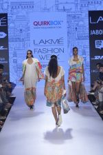 Model walk the ramp for Quirkbox Show at Lakme Fashion Week 2015 Day 3 on 20th March 2015 (85)_550e8e2a26cc0.JPG