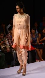 Model walk the ramp for Ridhi Mehra Show at Lakme Fashion Week 2015 Day 5 on 22nd March 2015 (149)_55100a216cd47.JPG