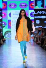 Model walk the ramp for Wendell Rodricks Show at Lakme Fashion Week 2015 Day 5 on 22nd March 2015 (180)_550fde6eed92a.JPG