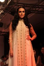Neha Dhupia walk the ramp for RRISO Show at Lakme Fashion Week 2015 Day 5 on 22nd March 2015 (136)_5510081477f3f.JPG