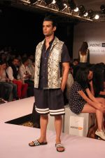 Model walk the ramp for Dhruv Kapoor at Lakme Fashion Show 2015 on 20th March 2015 (50)_551258d939864.JPG