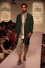 Model walk the ramp for Reboot at Lakme Fashion Show 2015 on 20th March 2015 (31)_551258a66fa3e.JPG