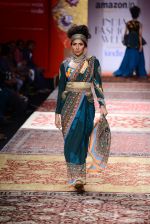 Model walk the ramp for JJ Valaya on day 1 of Amazon India Fashion Week on 25th March 2015 (177)_5513cf8cb4bd8.JPG