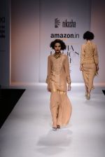 Model walk the ramp for Nikasha on day 1 of Amazon India Fashion Week on 25th March 2015 (15)_5513d1d802b1d.JPG