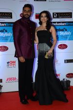 Abhishek Bachchan, Aishwarya Rai Bachchan at HT Mumbai_s Most Stylish Awards 2015 in Mumbai on 26th March 2015 (1114)_55154275574ba.JPG