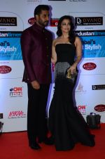 Abhishek Bachchan, Aishwarya Rai Bachchan at HT Mumbai_s Most Stylish Awards 2015 in Mumbai on 26th March 2015 (1126)_5515427d9d7d1.JPG