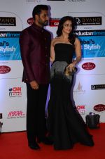 Abhishek Bachchan, Aishwarya Rai Bachchan at HT Mumbai_s Most Stylish Awards 2015 in Mumbai on 26th March 2015 (1129)_5515427ec8a7c.JPG