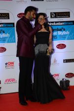 Abhishek Bachchan, Aishwarya Rai Bachchan at HT Mumbai_s Most Stylish Awards 2015 in Mumbai on 26th March 2015 (1136)_5515428333969.JPG