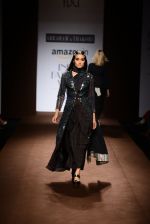 Model walk the ramp for Abraham Thakore on day 2 of Amazon India Fashion Week on 26th March 2015 (234)_551528e2e8895.JPG