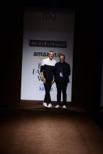 Model walk the ramp for Abraham Thakore on day 2 of Amazon India Fashion Week on 26th March 2015 (247)_551528fb18636.JPG