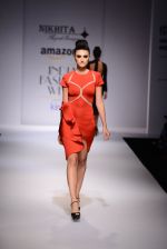 Model walk the ramp for Nikhita on day 4 of Amazon India Fashion Week on 28th March 2015 (110)_5517e5a91e337.JPG