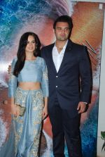 Mahaakshay Chakraborty and Evelyn Sharma launched the trailer of Ishqedarriyaan in Mumbai on 7th April 2015 (33)_5524f4380a045.JPG