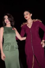 Surveen Chawla, Huma Qureshi at Grazia young fashion awards red carpet in Leela Hotel on 15th April 2015 (2200)_5530a32546465.JPG