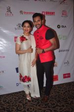 Madhuri Dixit, Terence Lewis at dance festival announcement in Mumbai on 23rd April 2015 (30)_553a10d81b39f.JPG