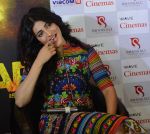Shruti Hassan during the Press conference of forthcoming film Gabbar in Wave Cinema, Noida on 24th April 2015 (14)_553b7cd324d6c.JPG