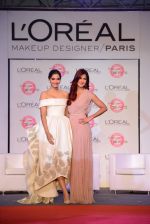 Katrina Kaif and Sonam Kapoor with l_oreal Paris unveil Matte or Gloss as the beauty trend for Cannes 2015 on 25th april 2015 (127)_553c92d1372c8.JPG