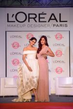 Katrina Kaif and Sonam Kapoor with l_oreal Paris unveil Matte or Gloss as the beauty trend for Cannes 2015 on 25th april 2015 (144)_553c921b10fd1.JPG