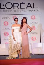 Katrina Kaif and Sonam Kapoor with l_oreal Paris unveil Matte or Gloss as the beauty trend for Cannes 2015 on 25th april 2015 (146)_553c921c5f679.JPG
