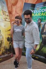 Jackky Bhagnani, Lauren Gottlieb at Welcome to Karachi promotions in Water Kingdom on 26th April 2015 (68)_553de0582c45e.JPG