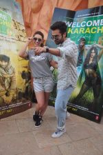 Jackky Bhagnani, Lauren Gottlieb at Welcome to Karachi promotions in Water Kingdom on 26th April 2015 (70)_553de05a270c6.JPG