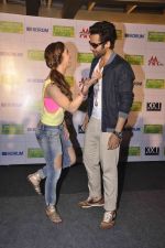 Jackky Bhagnani and Lauren Gottlieb at promotions for welcome to karachi in thane on 2nd May 2015 (63)_5546037715533.JPG