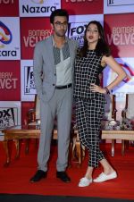 Ranbir Kapoor and Anushka Sharma at Bombay Velvet game launch in Mumbai on 7th May 2015 (1)_554cb01375c0a.JPG