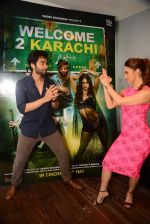 Lauren Gottlieb, Jackky Bhagnani at Welcome to Karachi promotions in Honey Homes on 13th May 2015 (47)_55543b03d3625.JPG