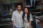 Jackky Bhagnani, Lauren Gottlieb at Welcome to Karachi promotions in Karachi Sweets, Bandra on 15th May 2015 (48)_555729269b966.JPG