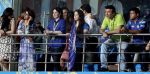 Anjali Tendulkar cheering Mumbai Indians on 24th May 2015 (8)_5562efb71d693.jpg