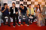 Karan Johar, Akshay Kumar, Jacqueline Fernandez, Sidharth Malhotra at Brothers trailor launch in Mumbai on 10th June 2015 (179)_557991446e196.JPG