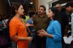 Juhi Chawla snapped on the sets of her new movie on 17th June 2015 (19)_558263352168c.JPG