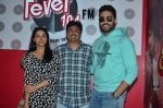 Abhishek Bachchan, Asin Thottumkal and Umesh Shukla at Radio Mirchi studio for promotion of their film All is well in Lower Parel on 20th july 2015 (22)_55adedbf9c0b9.JPG