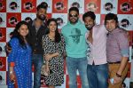 Abhishek Bachchan, Asin Thottumkal at Radio Mirchi studio for promotion of their film All is well in Lower Parel on 20th july 2015 (8)_55adee384c9c9.JPG