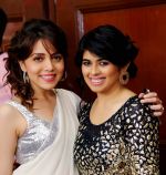 Jankee Parekh with Megha Israni at Luv Isranis wedding wrap up party_55c1b2e16a527.jpg