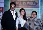 Asin Thottumkal, Abhishek Bachchan, Supriya Pathak at All is well press meet in Gurgaon on 10th Aug 2015 (81)_55c9a470274d5.jpg