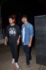 Arjun Kapoor and Mohit Marwah snapped at PVR Juhu on 14th Aug 2015 (12)_55cf25657d8f1.JPG