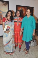 Rakhi Baid, Varsha Vyas and Neeti Hegde at Paramesh Paul_s art show inauguration at Jehangir Art Gallery_55d432bfef8eb.jpg