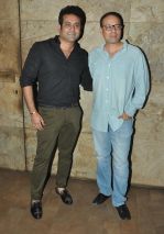 Joe Rajan (CEO, Harvey India) & Atul Agnihotri at the screening of Hollywood movie Transporter Refuelled at Light Box Theatre._55e93eb5da4ab.JPG