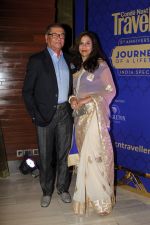 Shobhaa De with husband Dilip De at Conde Nast Traveller India_s 5th anniversary celebrations with   _Journeys of a Lifetime_, St Regis, Mumbai_561764efea54c.JPG